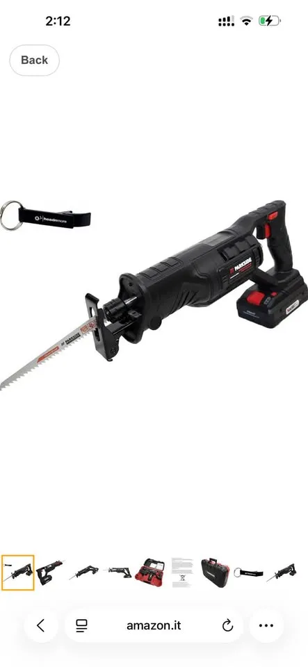 منشار ترددي لاسلكي Parkside Performance (الفئة الاحترافية)