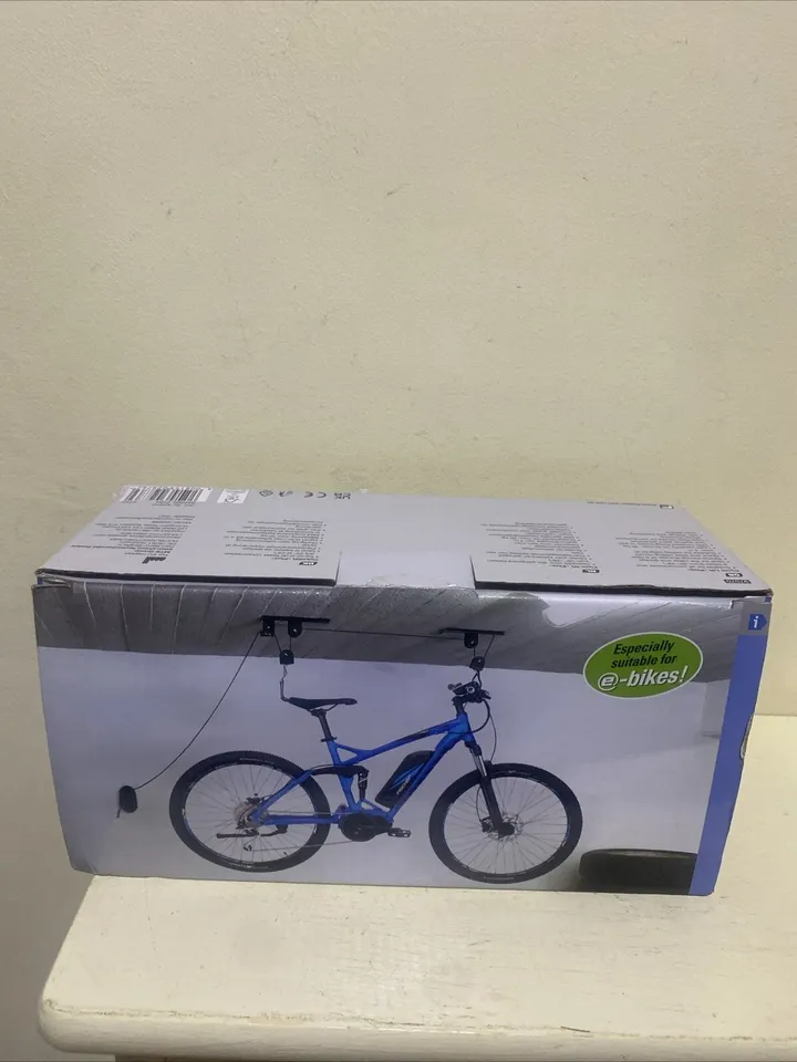 🚲 رافعة الدراجات السقفية Fischer Cycle Lift Plus - الحل الأمثل لتوفير المساحة!