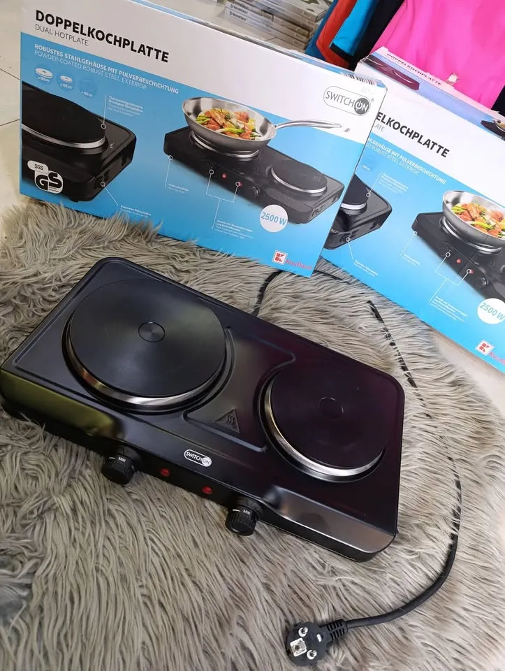 Induction Cooker 🔥 طباخ كهربائي مزدوج (Double Hotplate) من ماركة SWITCH ON 🔥