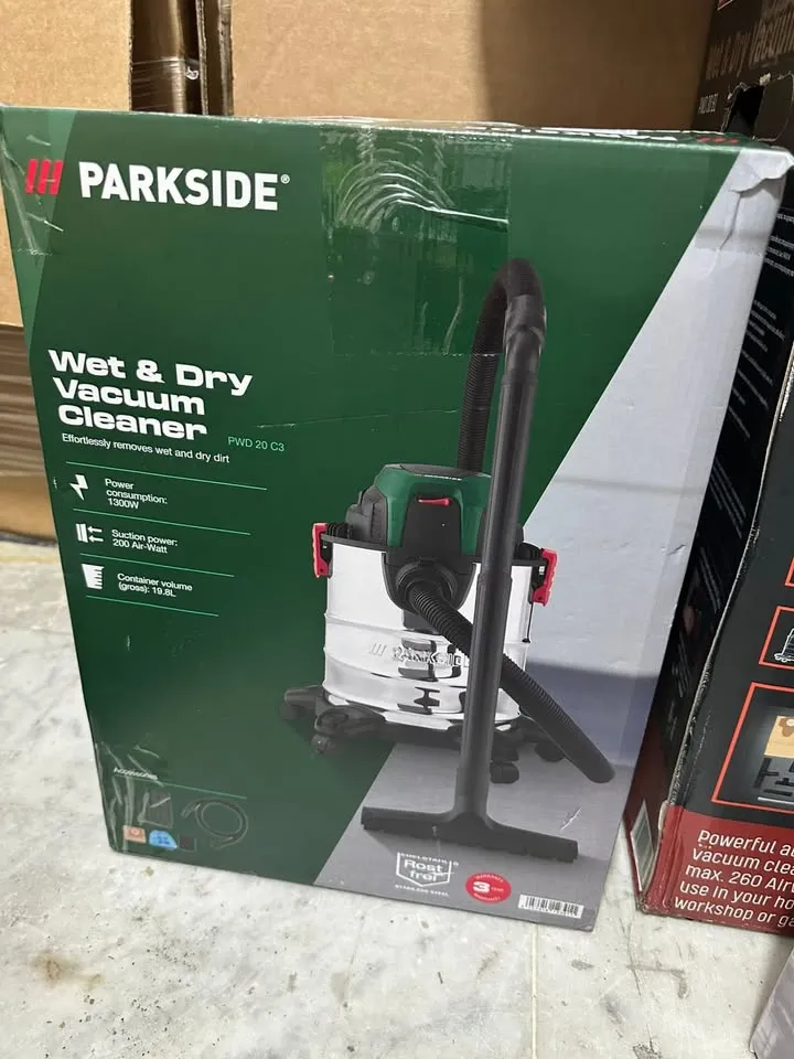 Parkside Wet & Dry Vacuum Cleaner (PWD 20 C3)