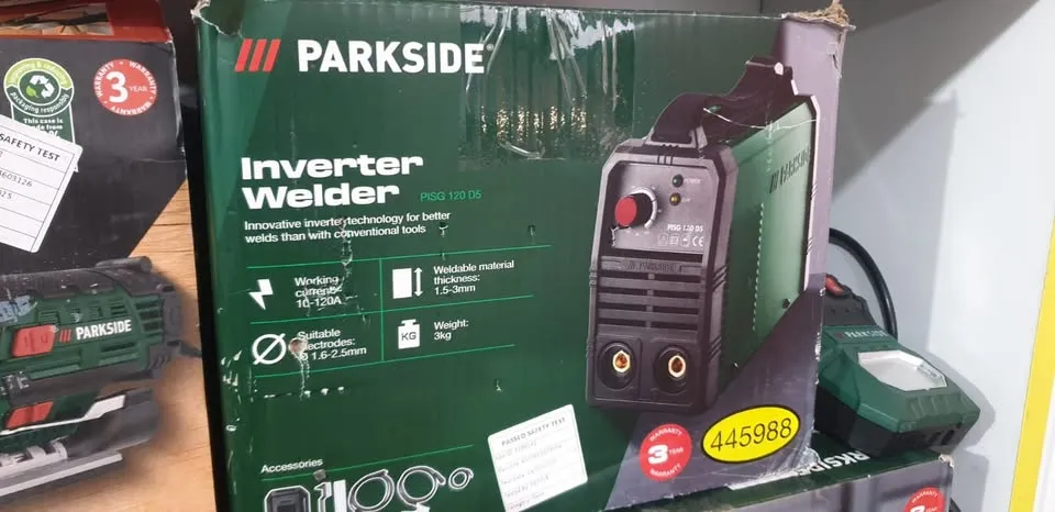 Parkside Inverter Welder PISG 120 D5 – Compact & Powerful! ⚡