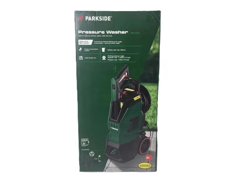 PARKSIDE Pressure Washer – Model PHD 170 D2